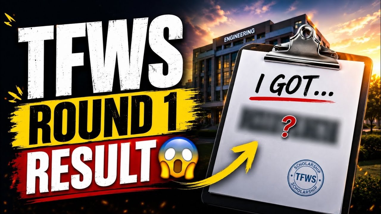REAP counselling TFWS round 1 result|| Finally I got ********* || REAP ||