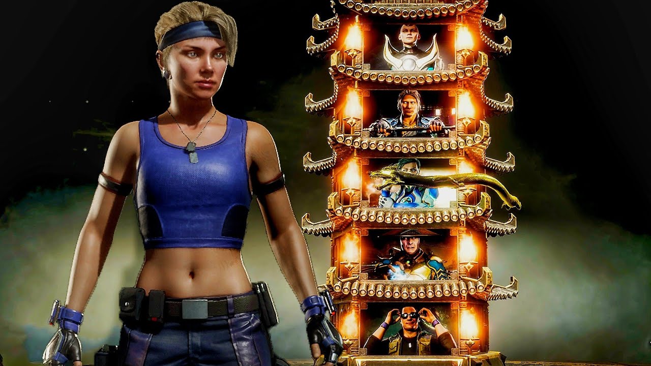 Армия Флот Соня Блейд Классик Башня | Очень сложно | Mortal Kombat 11