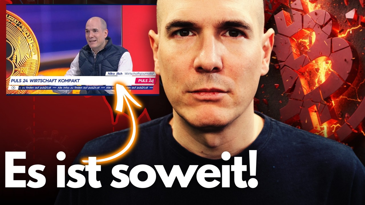 Bitcoin Bärenmarkt geht jetzt erst los - mein neues TV-Interview!!