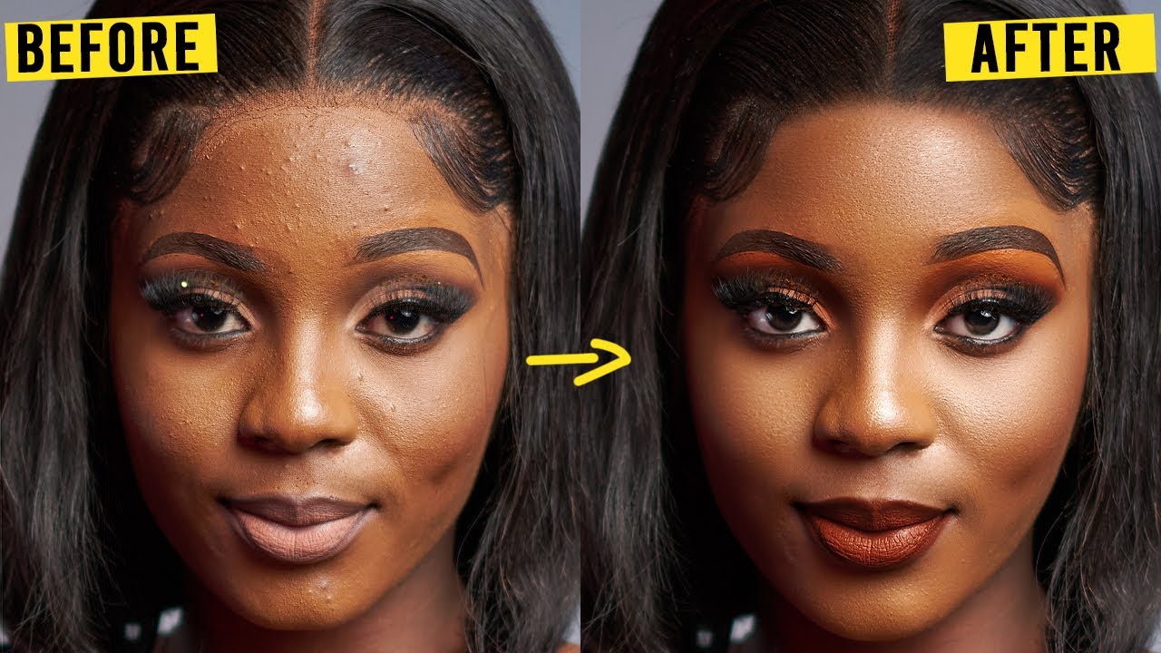 How to SMOOTH SKIN using Frequency Separation & AI Plugins In Photoshop