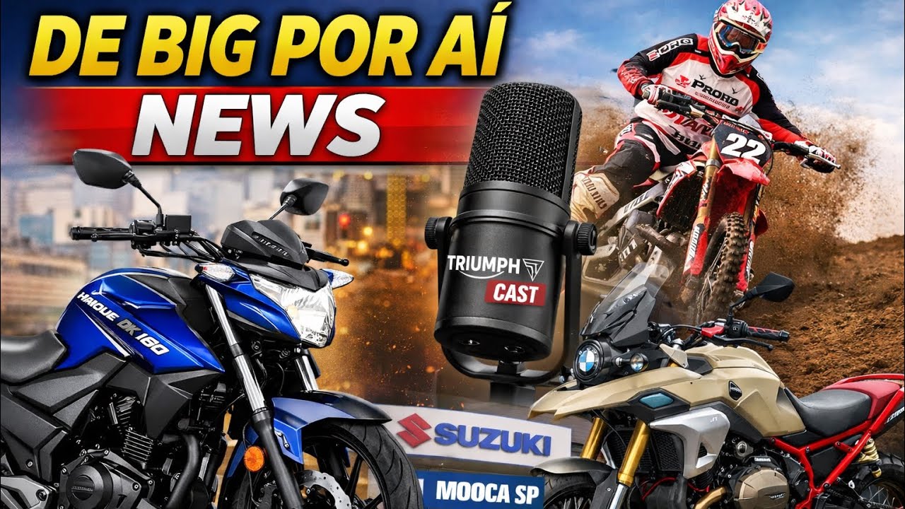 Suzuki bate recorde, Triumph inova e BMW lança edição limitada | De Big Por Aí News #6