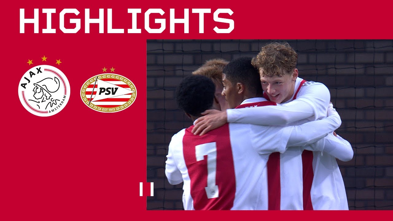 Wondergoal van Dall 🎩✨  | Highlights Ajax O18 - PSV O18