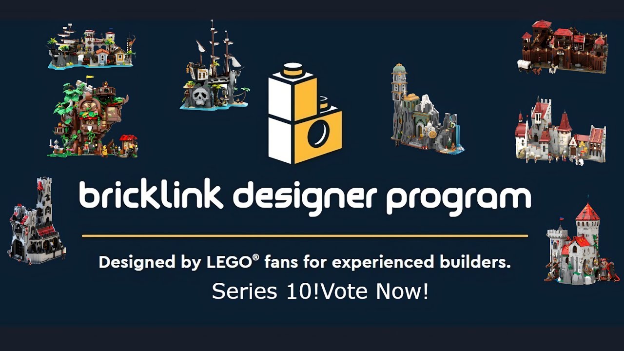 LEGO BrickLink Designer Program Series 10!Vote Now!