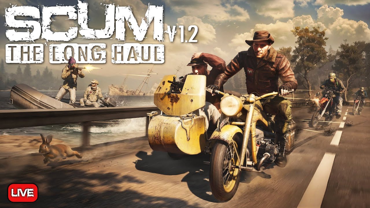 SCUM 1.2 Update Is Live- SuperMax Island Server - Live Stream