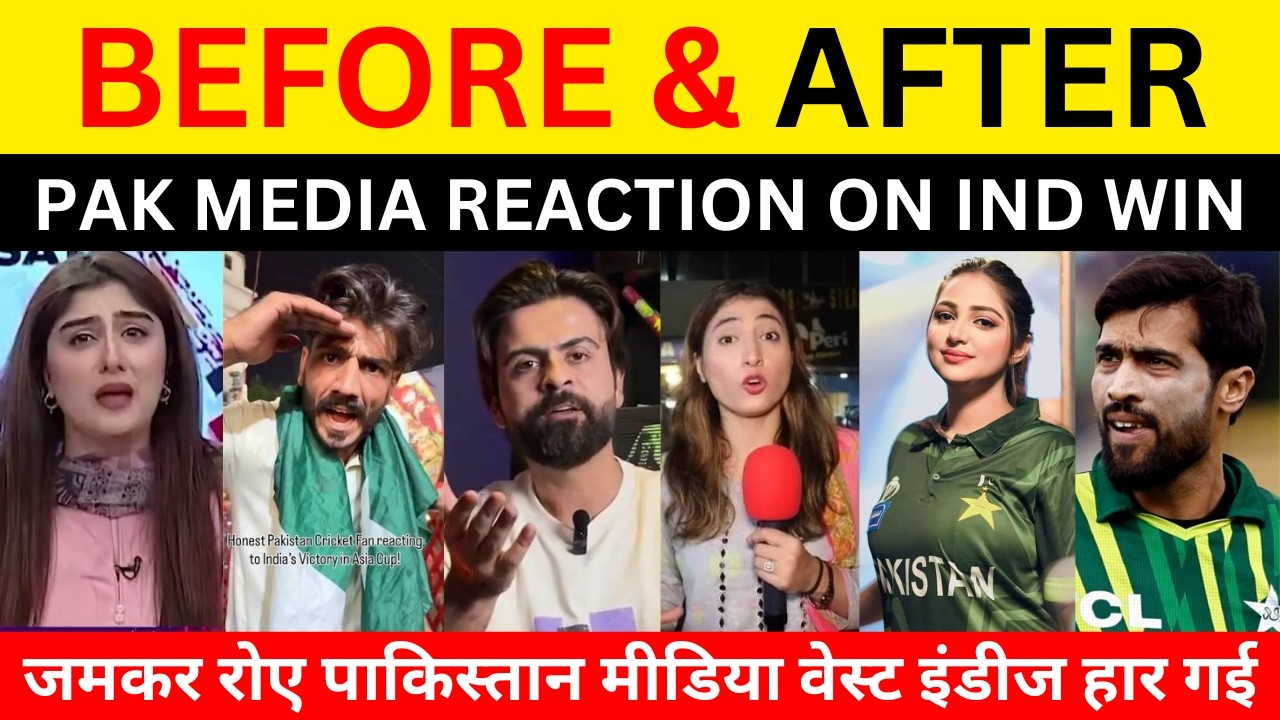 Pakistan Media Reaction on India Win | Post Match Analysis | Mohammad Amir Crying on India Win