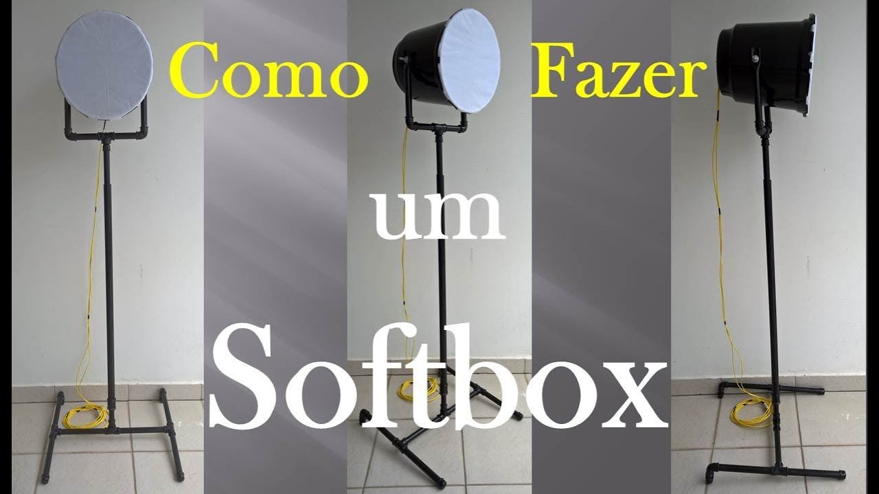 Como Fazer um Softbox: Parte 2 Baldebox / DIY
