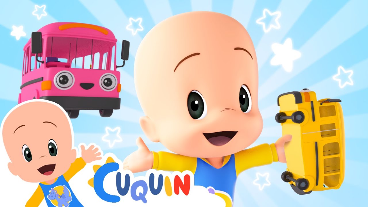 The wheels of the Baby Bus | Potty Training Song | Educational videos | Cleo & Cuquin