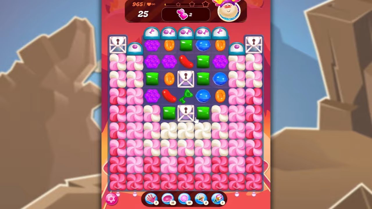 Candy Crush Saga LEVEL 965 NO BOOSTERS (new version)🐟☑️