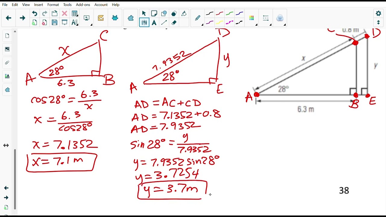 Trigonometry Lesson 7 Solving Complex Problems [EXERCISES 1 of 2]