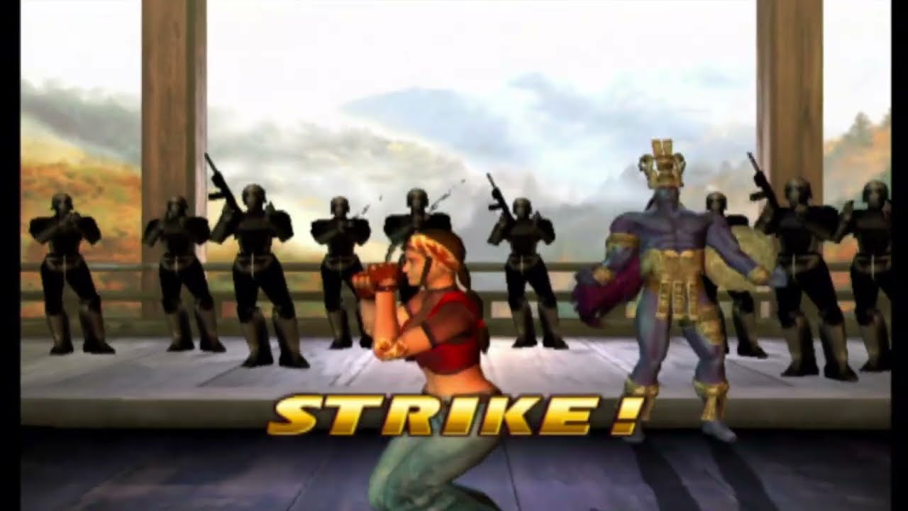 Tekken tag tournament (PS2) julia (4P outfit) & ogre (tekken bowl)
