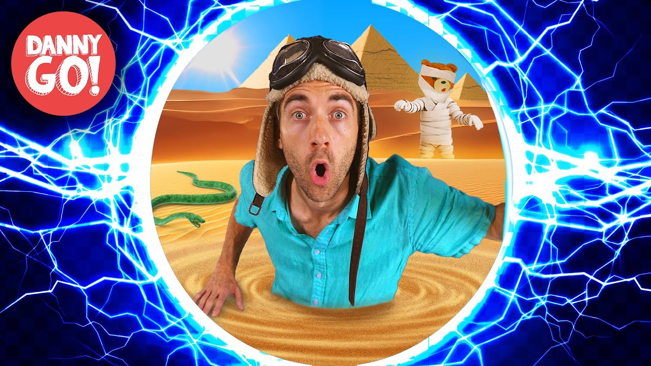The Floor is Quicksand: Pyramid Adventure! ⚡️HYPERSPEED REMIX⚡️/// Danny Go! Songs for Kids