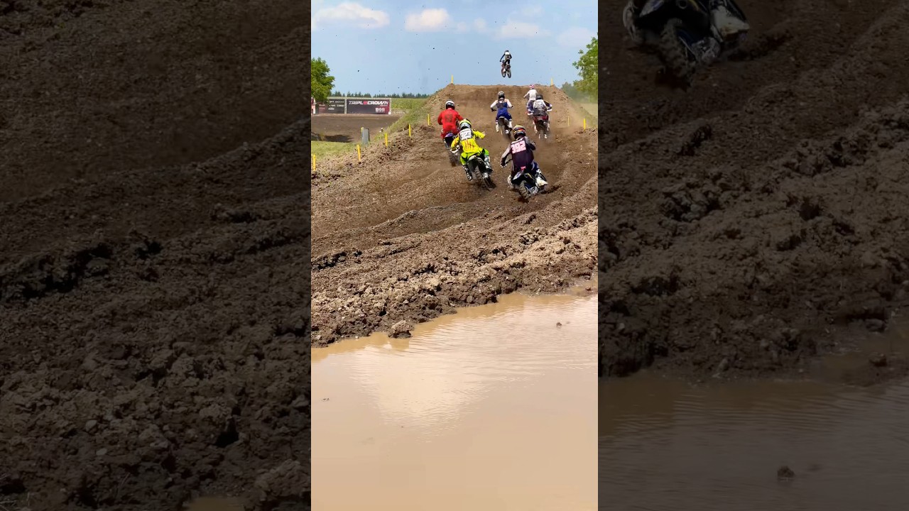 Thrilling day at Canadian motocross championship Walton ON | triple crown series #dirtbike #dirt