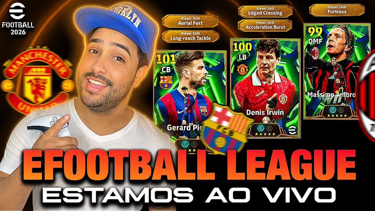 🔥⚽ TERÇOU AO VIVO COM BISMARQUE | JOGANDO EVENTOS E DIVISÃO | EFOOTBALL 2026