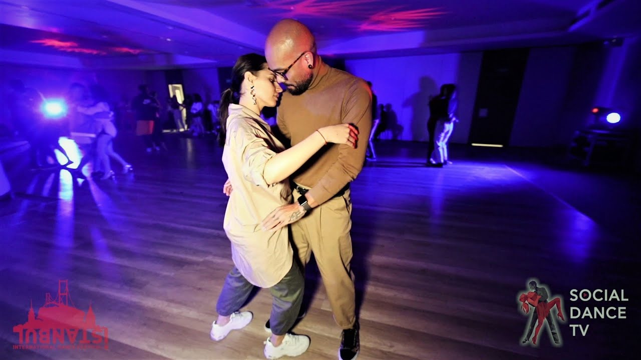 Albir & Olya - Kizomba social dancing | Istanbul International Dance Festival 2021