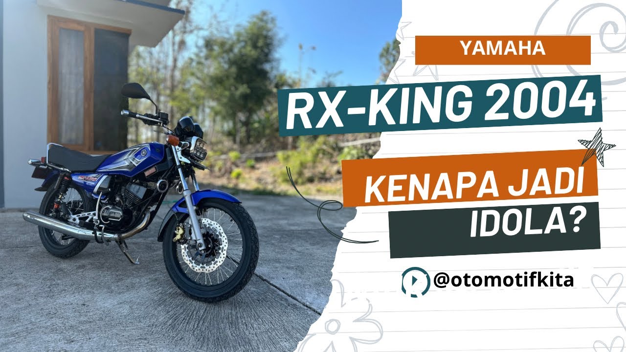 YAMAHA RX-KING 2004 Jadul Penuh Pesona!