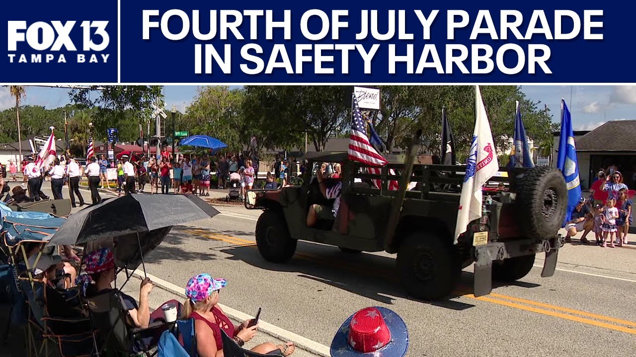 LIVE: July 4 parade in Safety Harbor