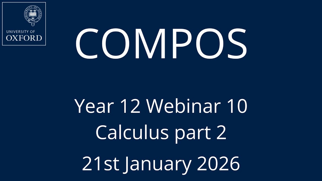 COMPOS'25 Y12 Webinar 10 - Integration