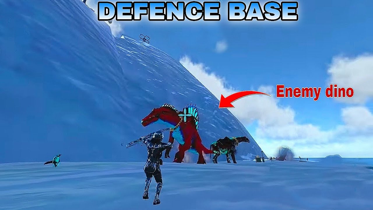 DEFENCE My base Enemy attack! - Ark Mobile PvP | S6 EP.2