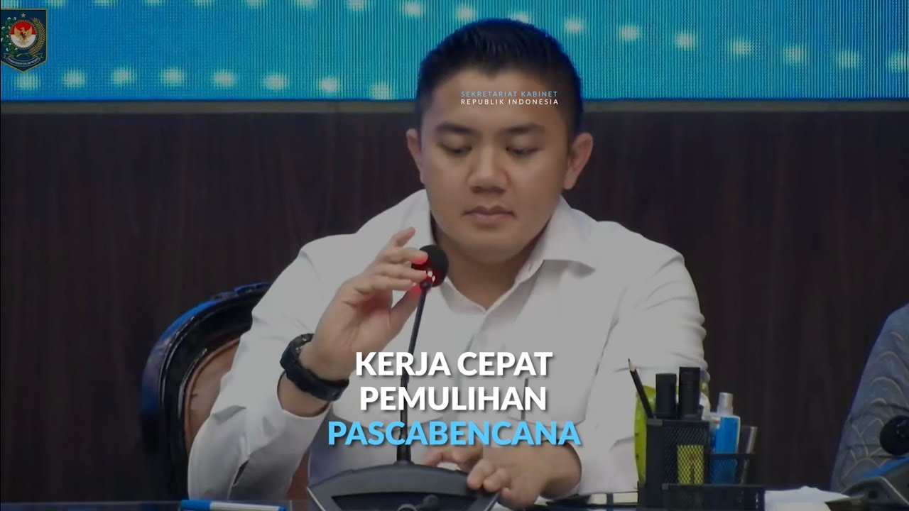 Seskab Teddy: Presiden Terus Pantau Pemulihan Pascabencana, Progres Signifikan