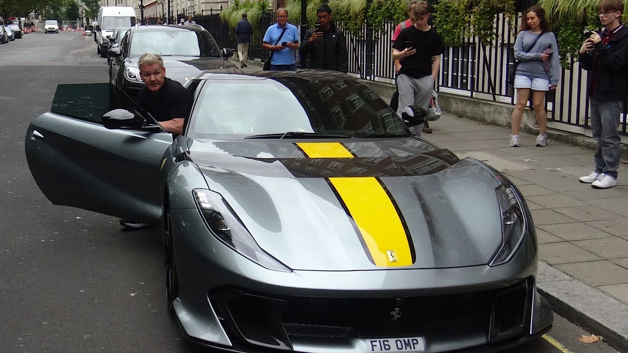 Gordon Ramsey*Supercars in London September 2024