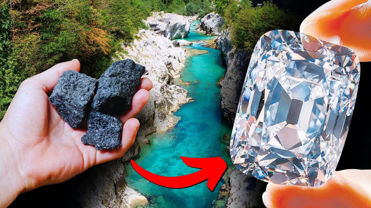 !Así encontrarás Diamantes de un millón de dólares Perdidos en la naturaleza y lechos de Ríos!
