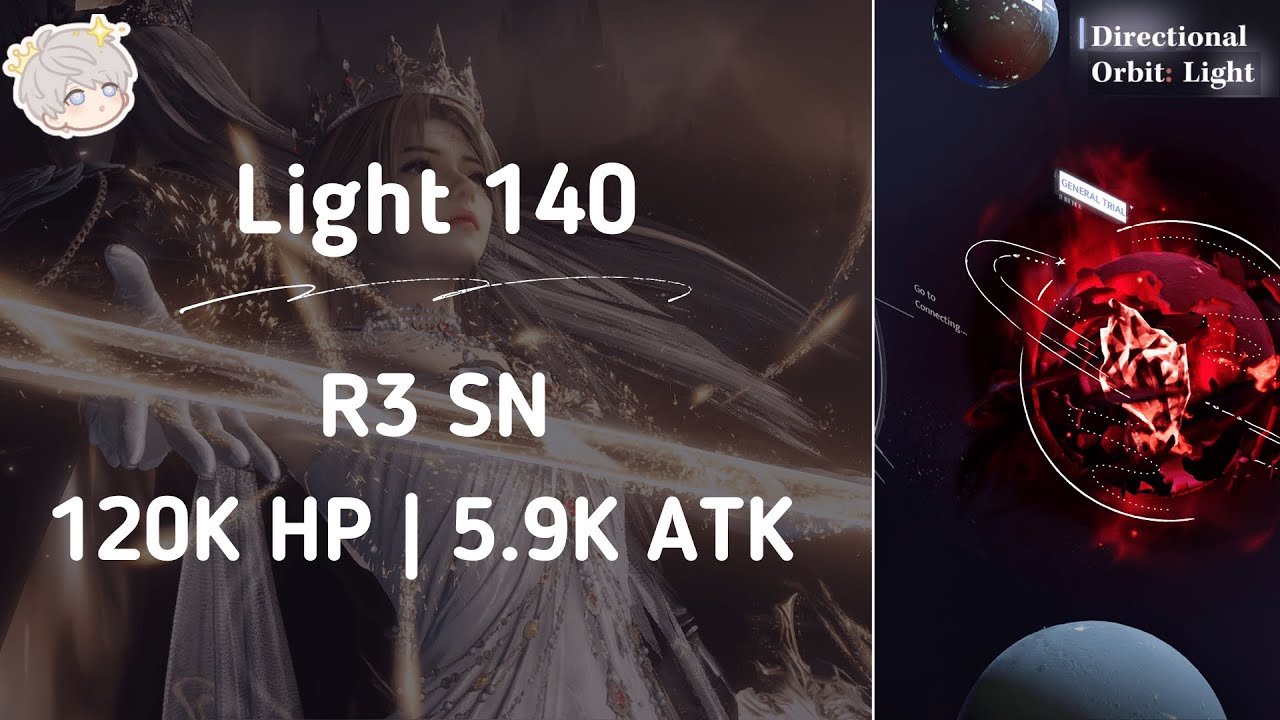 Directional Orbit: Light 140 T2 | R3 SN + King of Darknight | Love and Deepspace