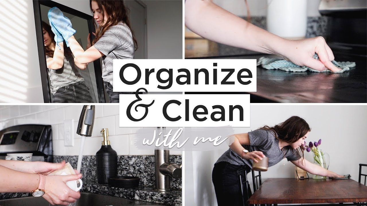SPRING ORGANIZING & CLEANING ROUTINE | organize & deep clean with me