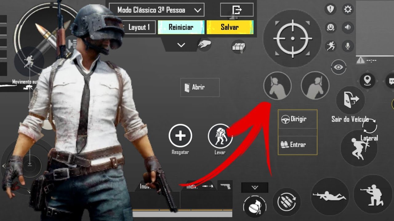 Como ATIVAR MIRA INCLINADA no PUBG MOBILE
