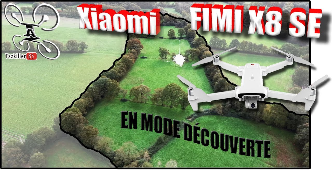 FIMI X8 SE - En mode Topographie - Découverte du nouveau terrain