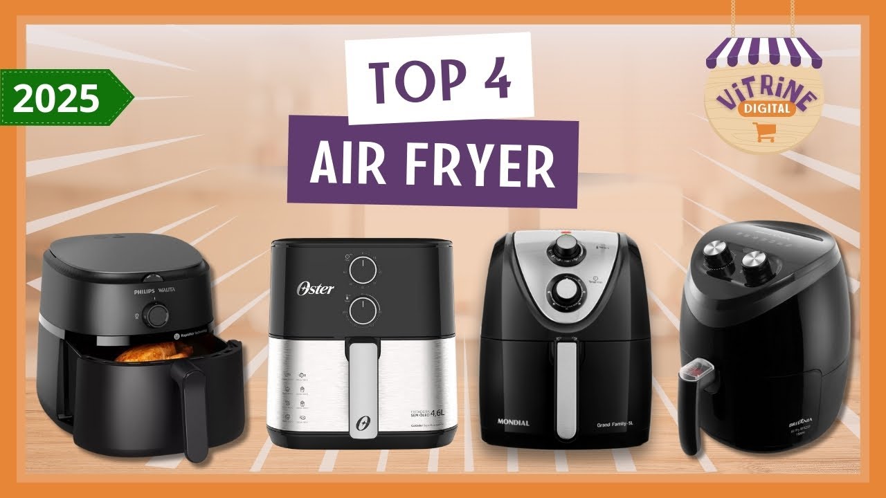 Qual é a MELHOR AIR FRYER? – TOP 04 das melhores! Onde COMPRAR mais barato?