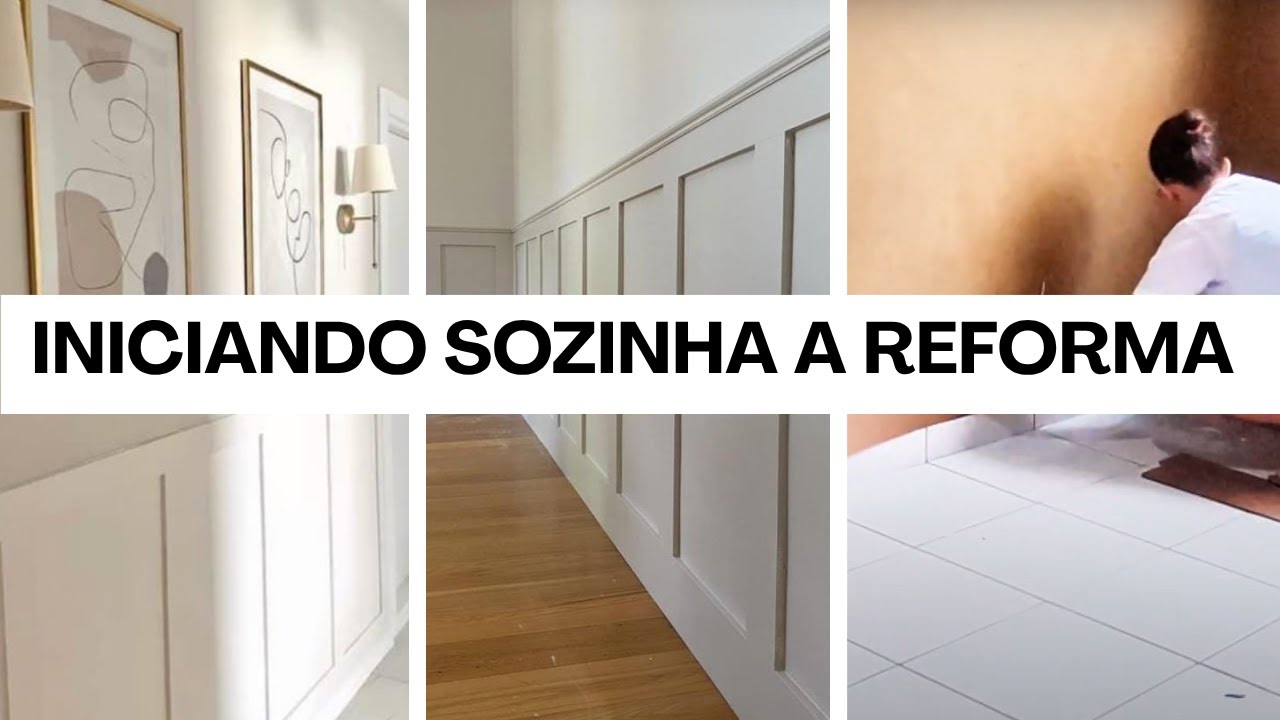 Iniciei a t&atilde;o esperada reforma do Quarto Sozinha #diy #decorandooquarto