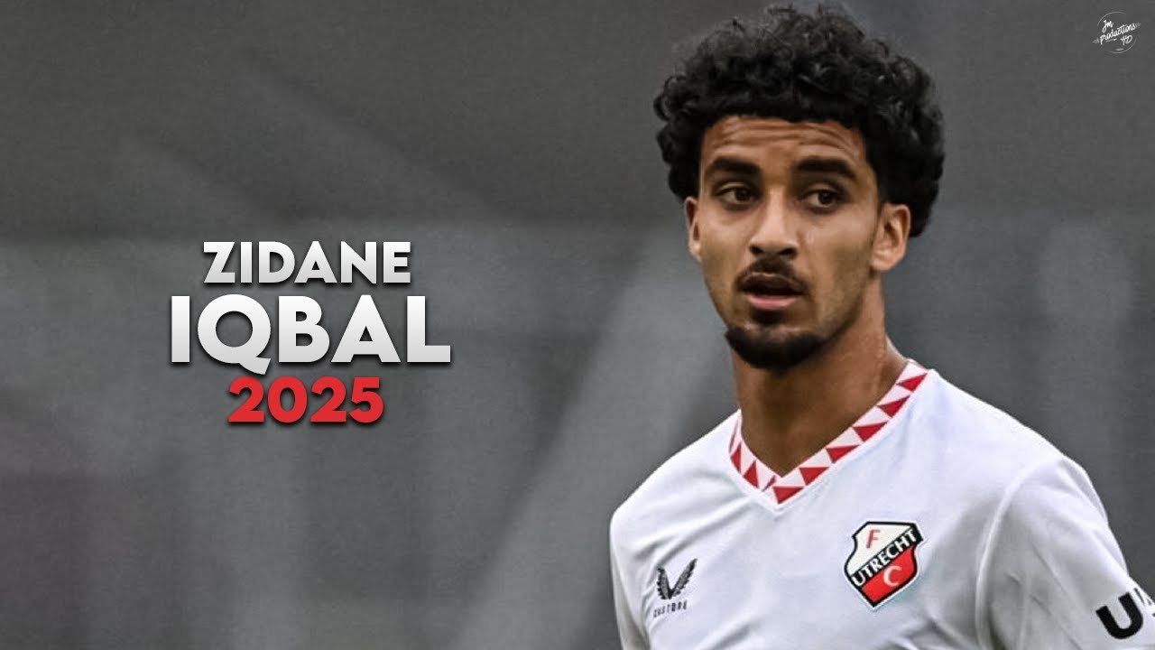 Zidane Iqbal 2025 - Crazy Skills, Assists & Goals - Utrecht | HD