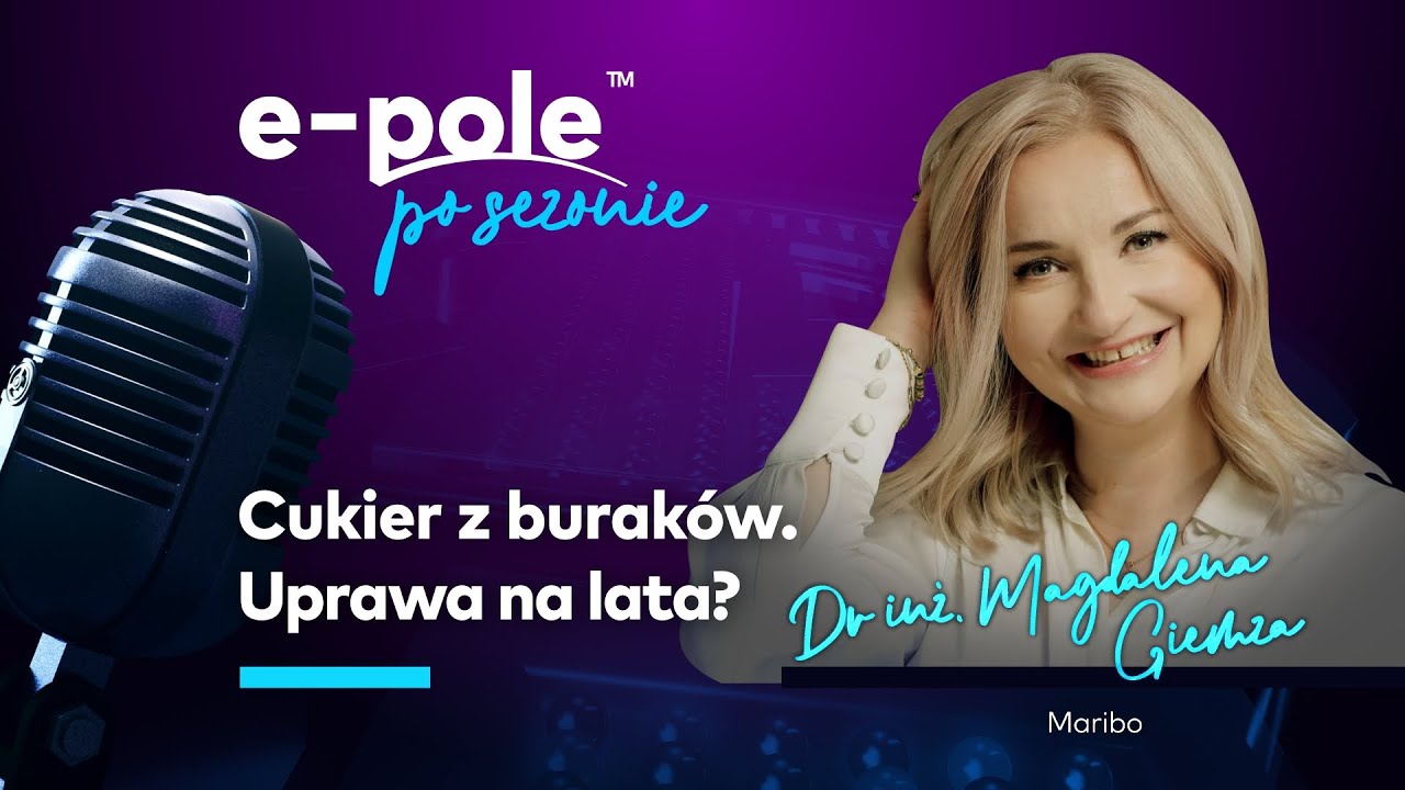 Jak powstaje CUKIER? BURAKI cukrowe, uprawa na lata? dr inż. Magdalena Giemza