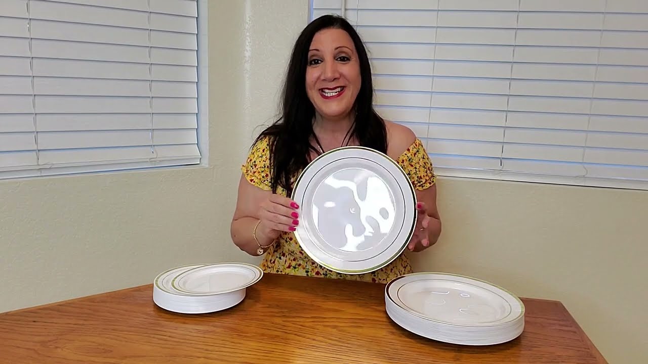 Disposable Plates - Backyard Wedding and Parties