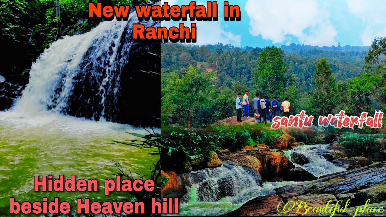 Hidden place beside Heaven hill // santu waterfall // new location in ranchi