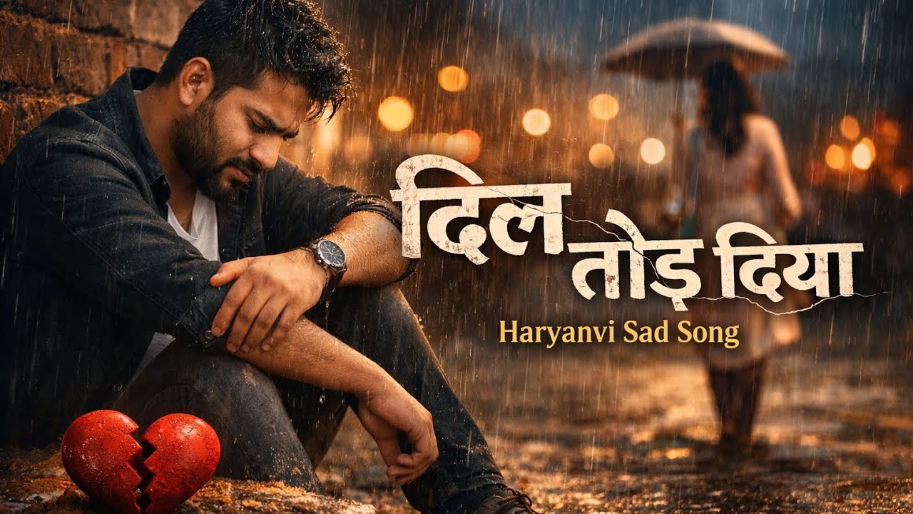 दिल तोड़ दिया 💔 | Haryanvi Sad Song | Emotional Heart Touchingदिल तोड़ दिया| टूटे दिल की सच्ची कहानी