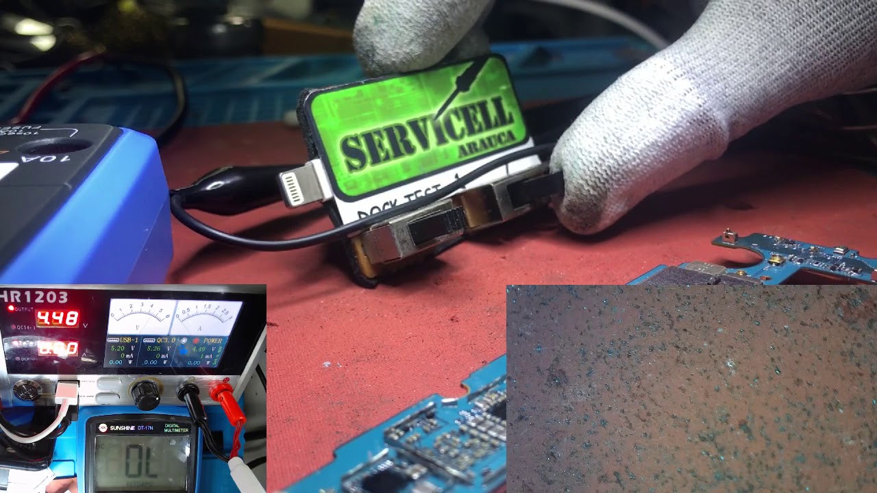 reparación Samsung Galaxy J7 Prime SM-G610M muerto totalmente y no es corto