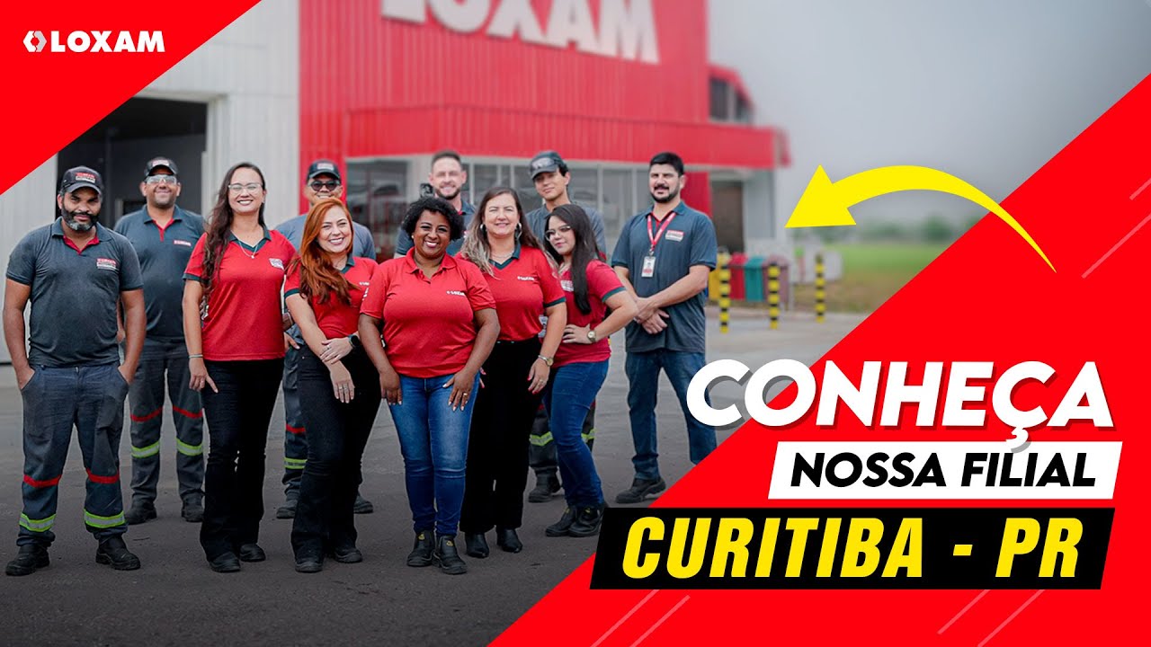 Filial Loxam Curitiba. Os segredos da maior filial Loxam do Paraná.