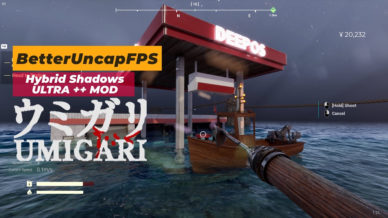 UMIGARI |ウミガリ | 4K60FPS | Ultra++ Mod | Gameplay + Ending