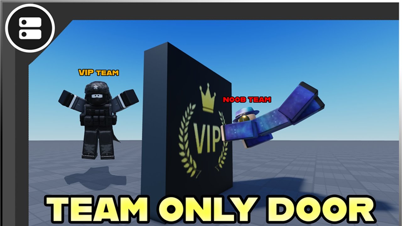 MAS | team only door tutorial