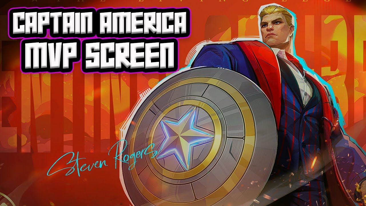 Captain America Dashing Duel MVP Screen #marvelrivals #marvelrivalsclips #marvelrivalsgameplay