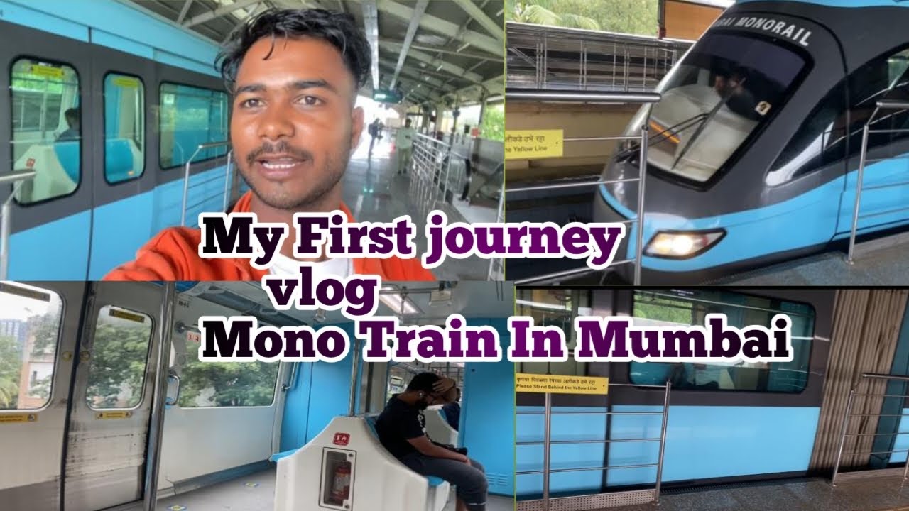 First Journey On Mono Train || My First Vloging Mono Train || Odala To Ambetakar nagar In Mono .