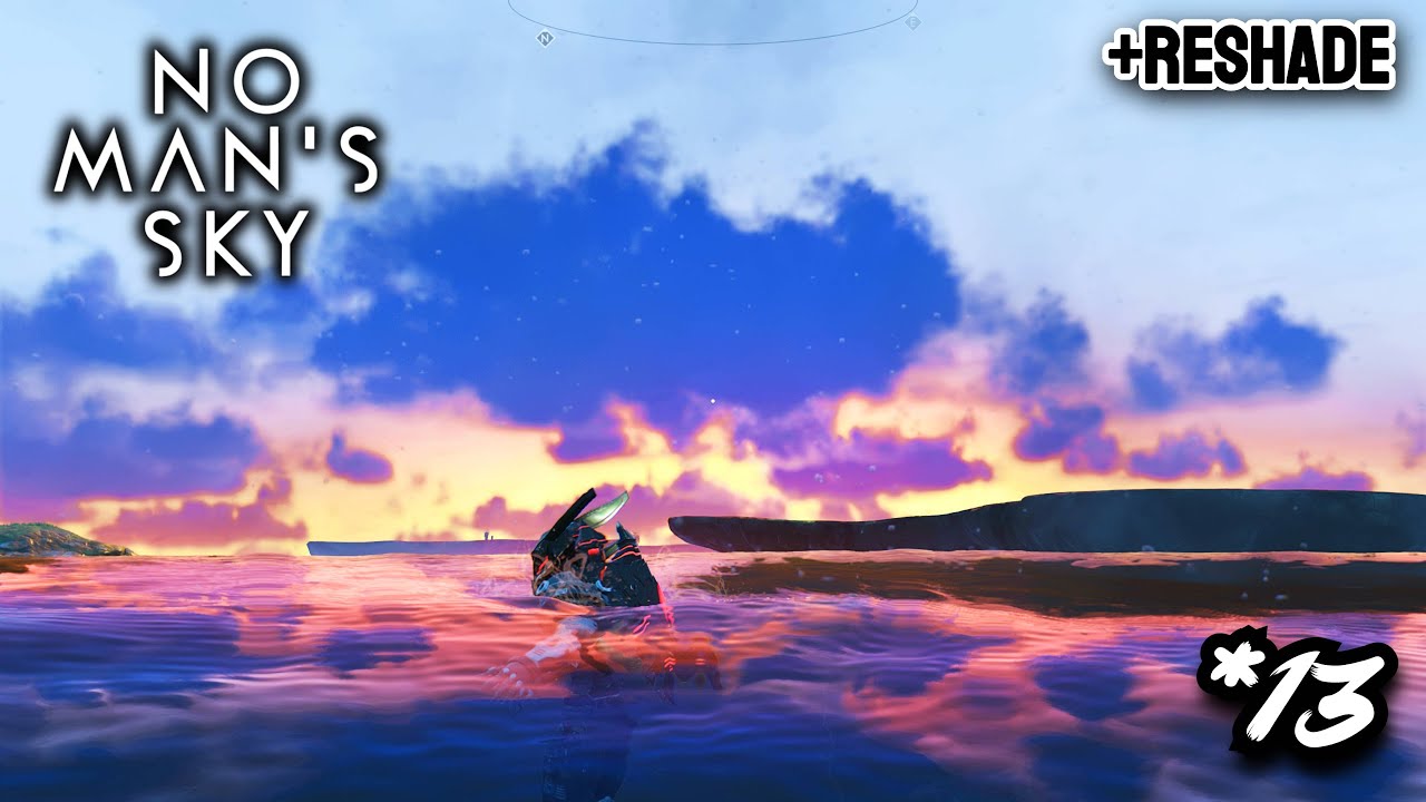 Let's Play No Man's Sky #13 Subnautica Planet? and Blue Jupiter +Graphic Reshade Overhaul