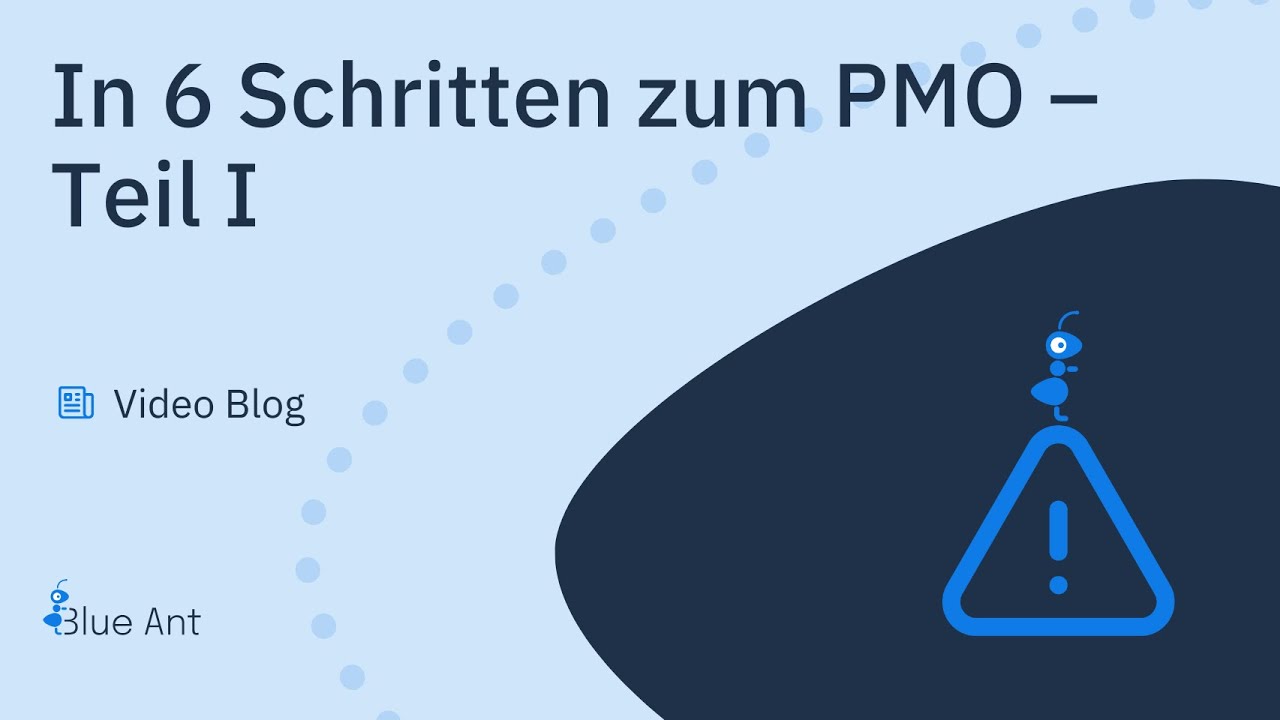 In 6 Schritten zum Projektmanagement-Office (PMO)  - Teil 1