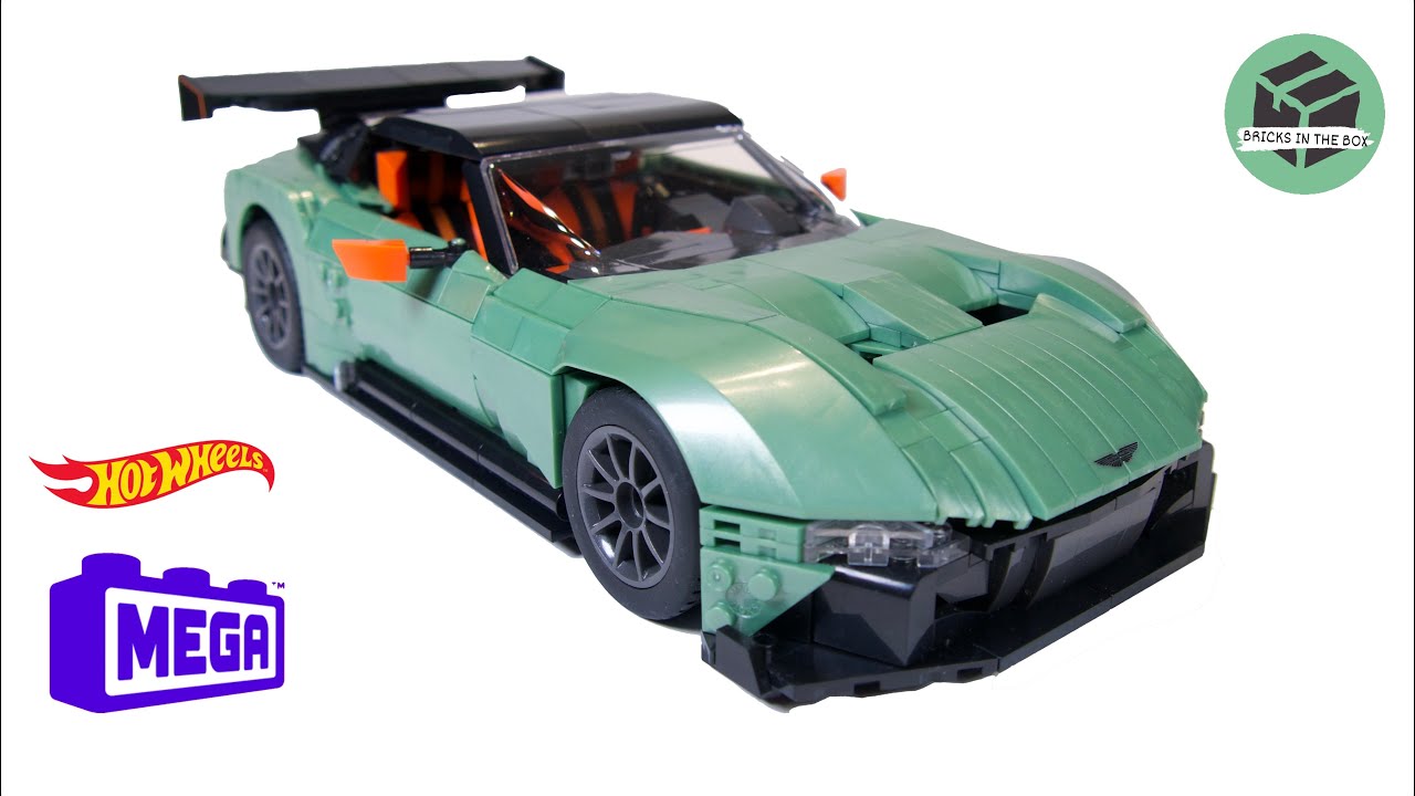 ￼MEGA (Construx) Hot Wheels Aston Martin Vulcan speed build HMY97