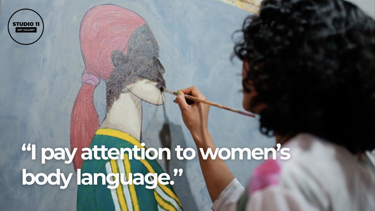 This Self-Taught Ethiopian Artist Paints the Emotions Women Don’t Say Out Loud