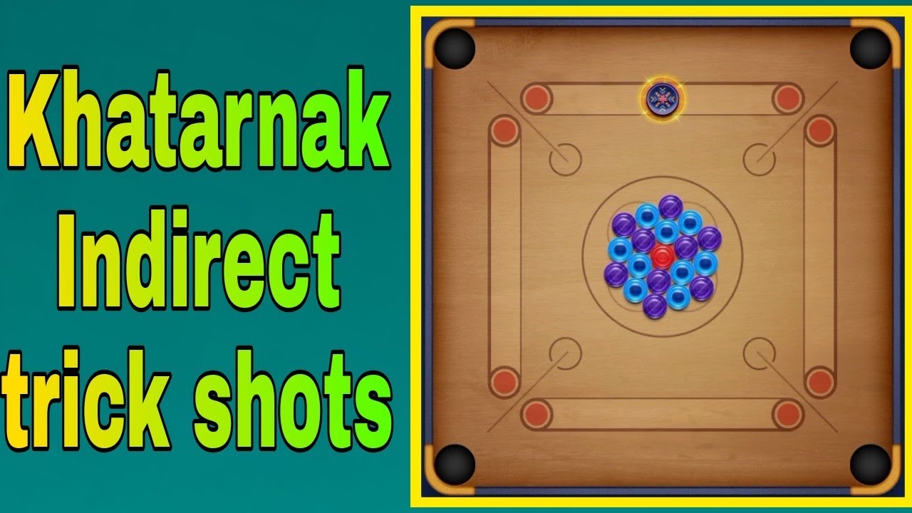 Carrom pool best indirect trick shots ll Part 101 ll #Shorts