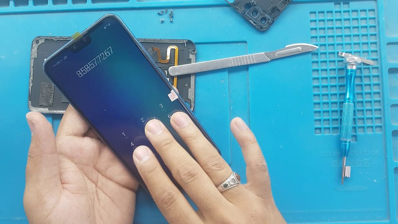 Replace huawei Y9 2019 lcd تغيير شاشة هواوي واي ٩ ٢٠١٩