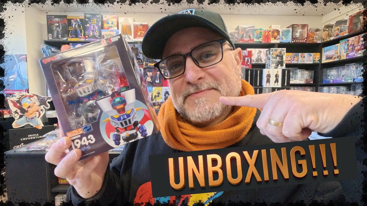 MAZINGER Z NENDOROID PER ACTION TOYS! UNBOXING! Go Mazinga Go!