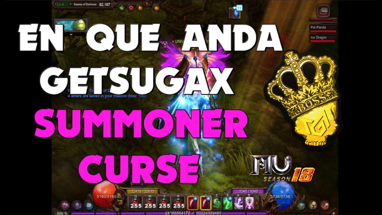 ⚡️ Test - Falta Mucho pero Con Todo 💋 Summoner Curse en Arcadia 💋 MuOnline Webzen S18 ⚡️